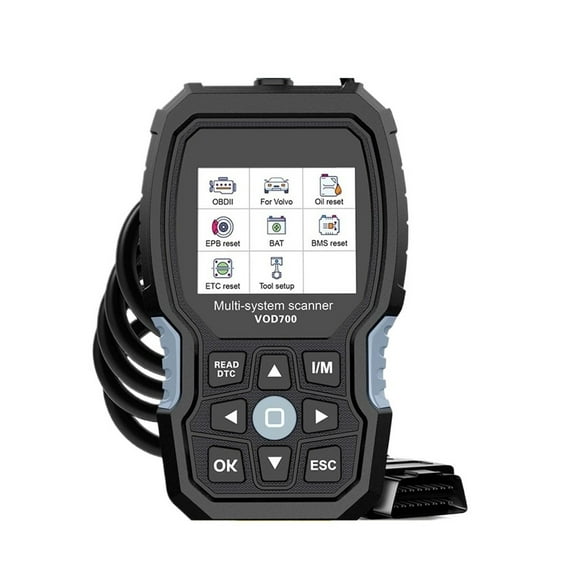 VOD700 ODB OBD 2 Diagnostic Tool Full System OBDII Scanner ABS SRS TPMS EPB Oil Reset Scan Tool ,Easy to Use