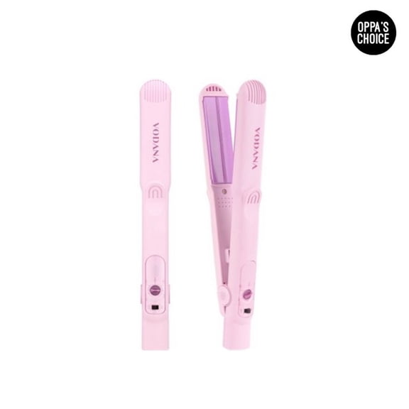VODANA Professional Softbar Flat Iron, Velvetbar Straightener Patented Technology, Ceramic Straightener, Silicone Bar Straightening System, Available in USA (1 inch, Lavender) 1 inch Lavender