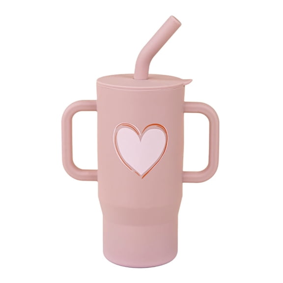 VODVOB fourth generation silicone printed drinking cup, 3D pattern technology, non-slip and easy to hold, light and portable, soft mouth to prevent choking, antibacterial material training cup, essen