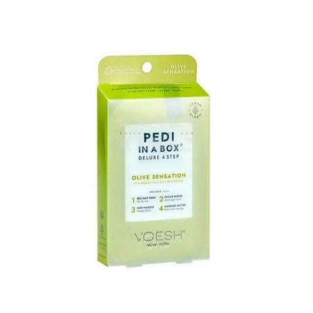 VOESH Deluxe Pedicure 4 Step - Olive Sensation
