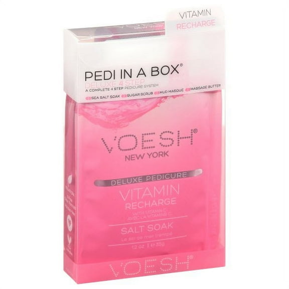 VOESH Deluxe Pedicure 4 Step - Vitamin