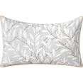 thumbnail image 1 of VOGOL Home Decorative Pillow Covers, Modern Grey Leaves Farmhouse Sofa Throw Cushion Cover, Accent Pillowcases for Couch Bed, 12x20 inches, 1 of 7
