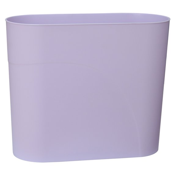 VOGRYE 3 Gallon Plastic Wastebasket, Light Purple