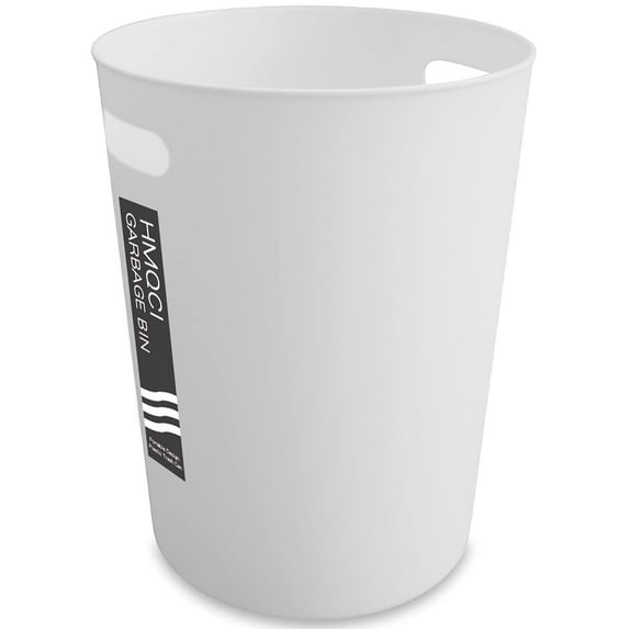 VOGRYE Small Trash Can Round Plastic Wastebasket, Garbage Container Bin, 1.5 Gallon Capacity