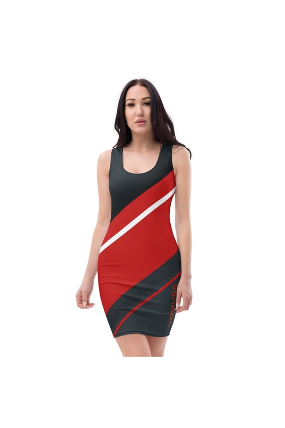 VOGUE CRIMSON Bodycon dress (S)