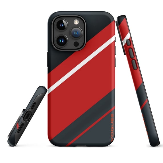 VOGUE CRIMSON Tough Case for iPhone® (Matte, iPhone 15 Pro Max)