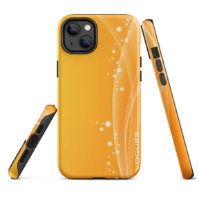 VOGUE GOLDEN Tough Case for iPhone® (Matte, iPhone 14 Plus)
