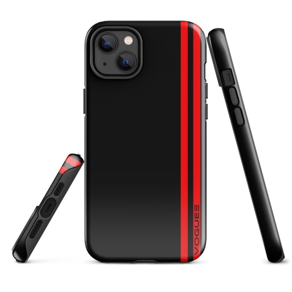 VOGUE ONYX Tough Case for iPhone® (Glossy, iPhone 14 Plus)