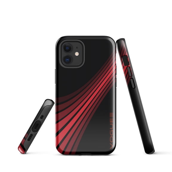 VOGUE REDLINE Tough Case for iPhone® (Glossy, iPhone 12 mini)