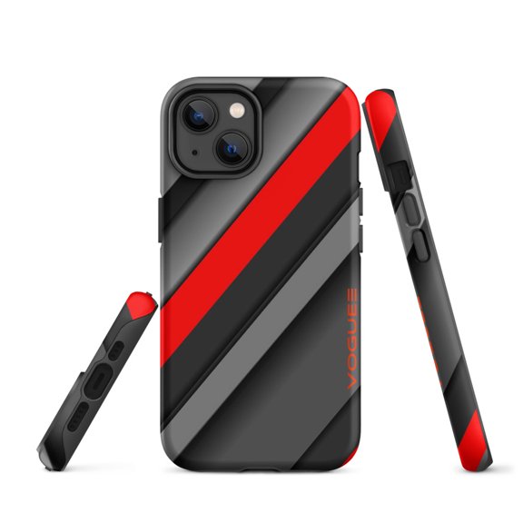 VOGUE SCARLET Tough Case for iPhone® (Matte, iPhone 14)