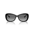 thumbnail image 1 of Vogue 55mm VO2943SB Butterfly Sunglasses, Black with Grey Gradient Lenses, 1 of 7