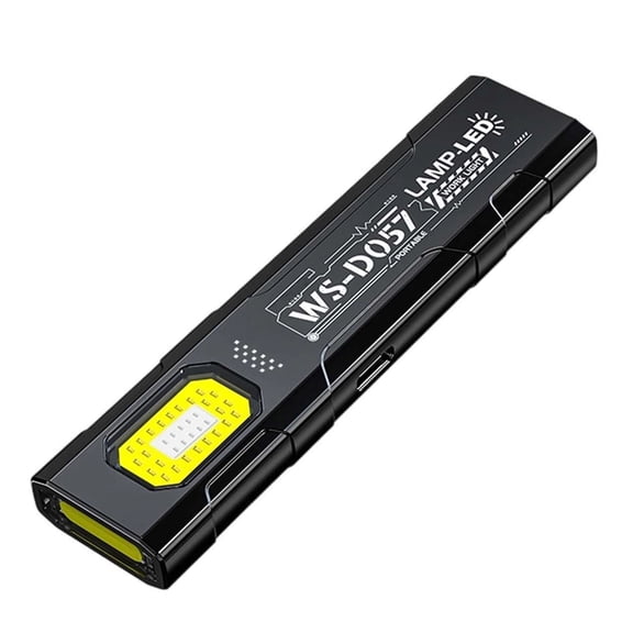 VOGUES Rechargeable Flashlights, EDC Flashlight, Compact Multi-Mode Pocket LED Flashlight, USB-C Rechargeable, IPX4, Dual Material, Red/Blue Strobe