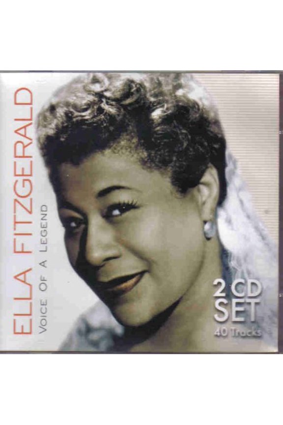 VOICE OF A LEGEND-2CD - ELLA F (Audiobook)