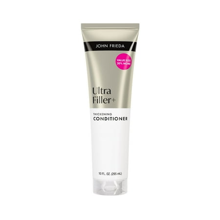 John Frieda ULTRAfiller+ Thickening Conditioner, Hair Thickening Conditioner for Fine Hair, 10 fl oz
