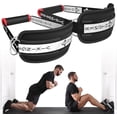 thumbnail image 1 of VOL 2 Nordic Hamstring Curl with Extra Long Straps - Super Stability, Nordic Curl Home Equipment, glute, Hamstring, Speed and Exercise Handles, Ankle Straps and V-Strength Workout App, 1 of 9