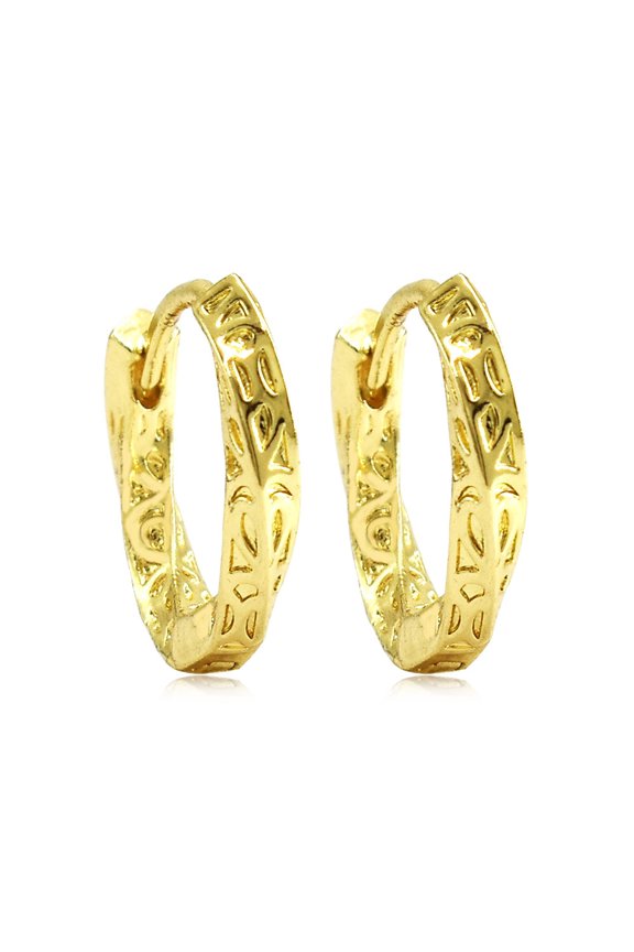 Infinity Hoop 925 Sterling Silver Earrings for Women 2 Piece Set Safety Back Closure