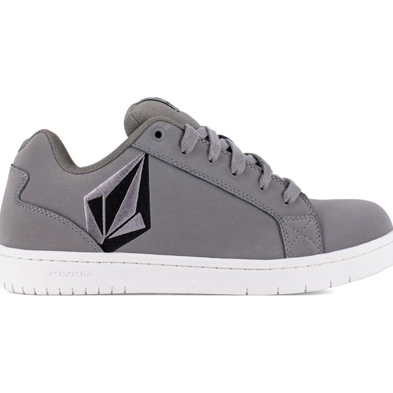 VOLCOM WORKWEAR Mens Composite Toe Skate Work Shoe Grey Black VM30468