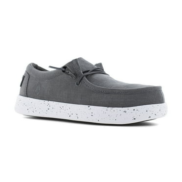 VOLCOM WORKWEAR Womens Chill Skate Composite Toe Shoes Dark Grey VM30803F