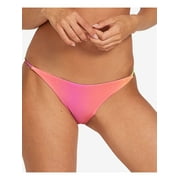 VOLCOM Womens Multi Color Ombre Stretch Limited Coverage Bikini I Dip U Dip Cheeky Swimsuit Bottom S