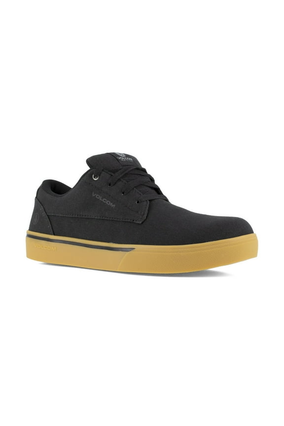 Workwear Mens Composite Toe ESD Skate Shoes Black/Gum VM30117
