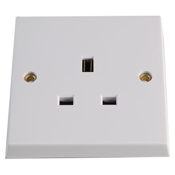 VOLEX ACCESSORIES - 1 Gang 13A Unswitched Socket
