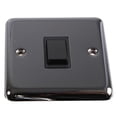 thumbnail image 1 of VOLEX ACCESSORIES - 1 Gang 2 Way 10AX Light Switch, Black Nickel, 1 of 1