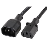 VOLEX - IEC C14 to C13 Power Lead, 2m, 10A, 250V