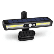 VOLIVO Clip-on Outdoor Solar Motion Sensor Light, 36 large LED Bulbs, 1W Power, 600 Lumens, Ideal for Camping, Tents, and Garages