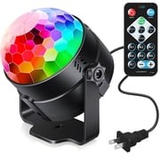 VOLIVO Disco Ball Decor Strobe LED Party Lights,8 Modes Disco DJ Lights for Parties Decorations Home Dance,Sound Activated