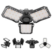 VOLIVO LED Garage Light,30W 3000 Lumen Ceiling Lights with 3 Adjustable Panels,E26,5000K Daylight Light Bulb Fixture LED Lights for Garage,Workshop,Warehouse,1pack