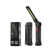 VOLIVO 2 Pack LED Work Light, Rechargeable Work Lights with Magnetic Base, 360  Rotating Head, Portable Work Light for Repairs, Barbecue, Outdoors