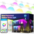 thumbnail image 1 of VOLIVO 200FT Permanent Outdoor Lights, 96 RGB Eave Lights, App & Remote Control, Music Sync, Timer, IP65 Waterproof, 1 of 6