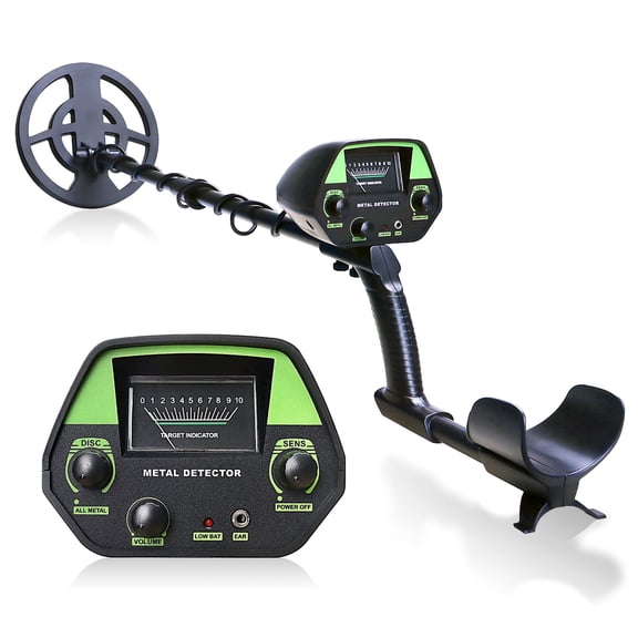 VOLIVO Metal Detector – 2 Professional Modes, 8" IP68 Waterproof Coil, Adjustable Handle – for Gold, Silver, Beach & Treasure Hunting Bounty