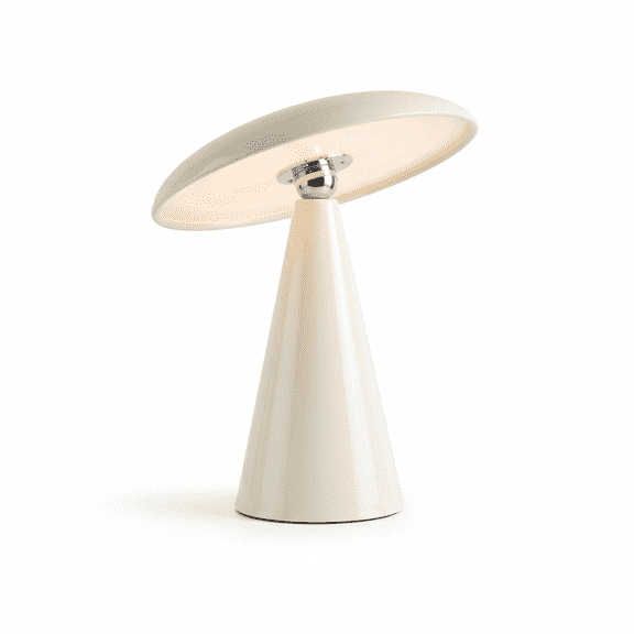 VOLIVO Mushroom Cordless Table Lamp, Magnetic & Touch Control, Rechargeable Table Lamp with Dimmable, for Living Room, Bedroom, Dormitory