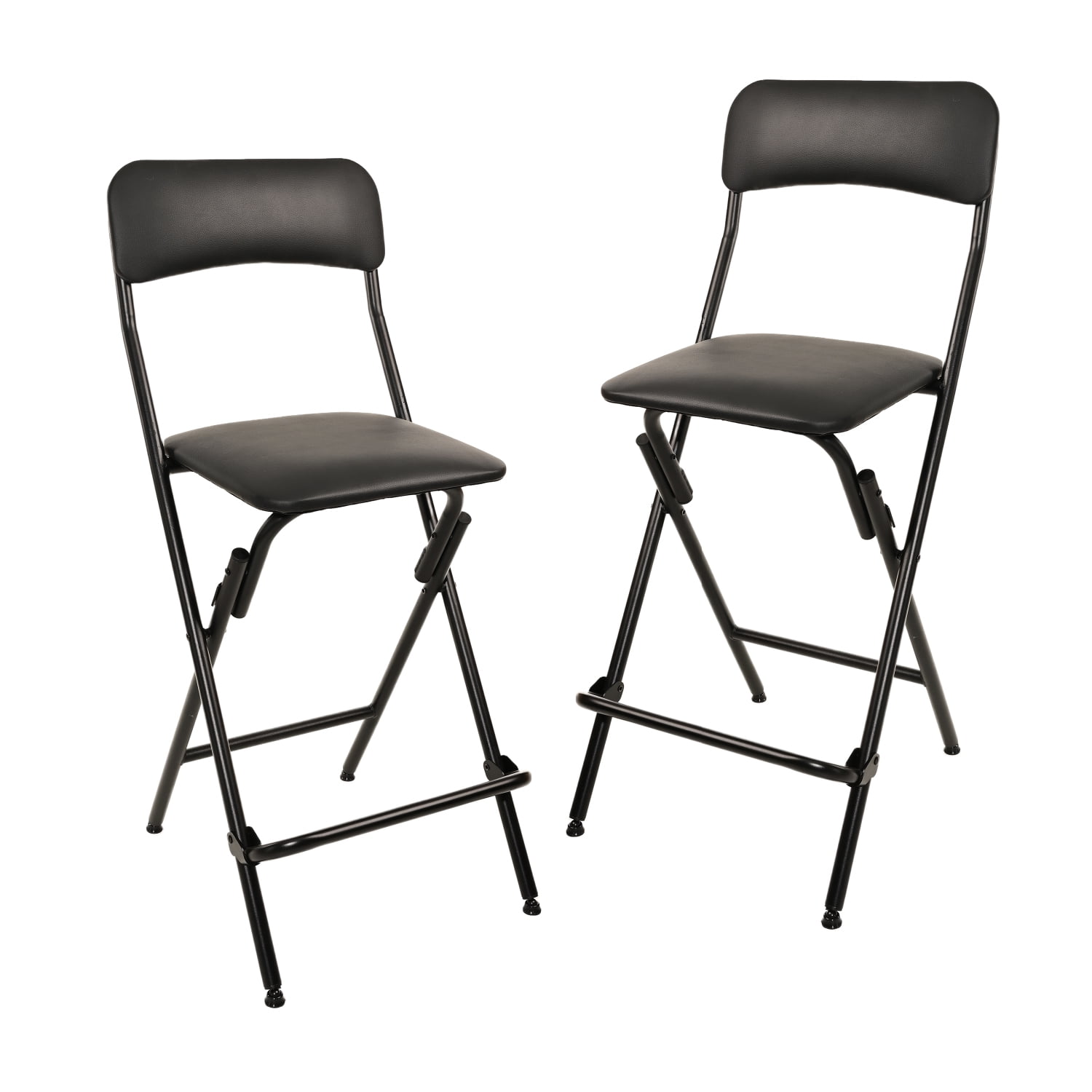 Volix Folding Bar Stools Walmart VOLIX Folding Bar Stools Set Of
