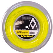 VOLKL Classic Synthetic Gut | Tennis Racquet String | All Around | Nylon-based Center Core Optic Yellow, 17G, Reel