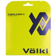 VOLKL Power Fiber II | Tennis Racquet String | Power & Spin | Shock & Vibration Reduction Natural, 18, Set