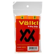 VOLKL V-Dry Grip | Overgrip | High Performance Tennis Grip Fluo Orange, 12 pack