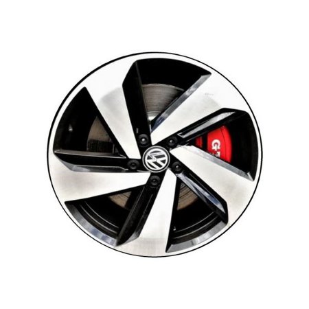 VOLKSWAGEN GOLF 2019 - 2021 MACHINED BLACK Factory OEM Wheel Rim (Not Replicas)