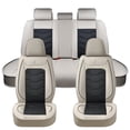 thumbnail image 1 of for VOLKSWAGEN TAOS 2025 Car Seat Cover, Gray Car Seat Covers, Waterproof Faux Leather Full Set of 5 Seats Non-slip Beautify Interior, Pet Car Seat Covers, 1 of 9