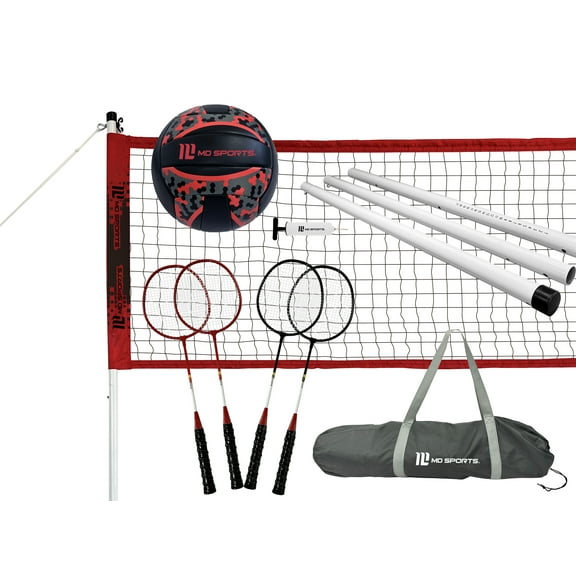 Competitor Volleyball and Badminton Combo Set by MD Sports