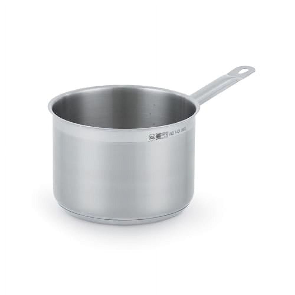 VOLLRATH 3802 Stainless Steel Sauce Pan, 2-3/4 Qt.