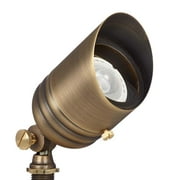 VOLT LIGHTING VOLT Fat Boy 12V Brass Spotlight with Stake