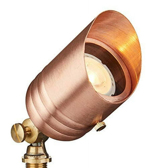 VOLT Fat Boy 12V Copper Spotlight with LED Bulb