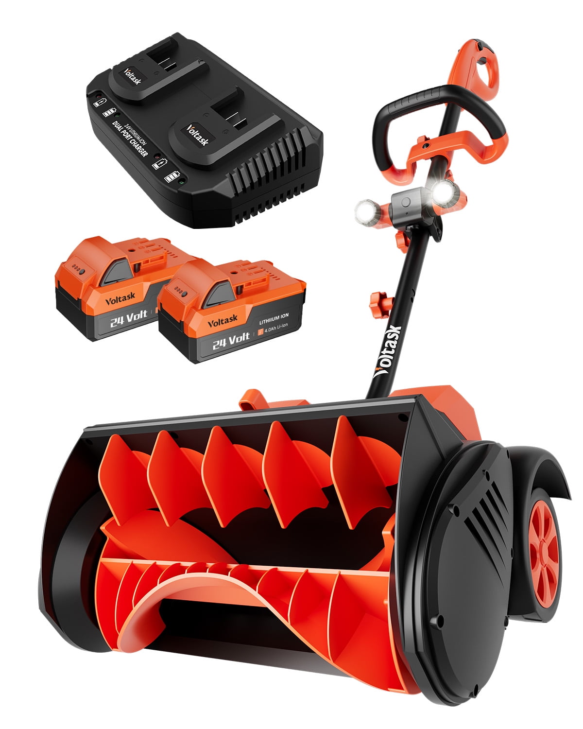 Earthwise 40V Lithium Ion Cordless Snow Blower, 16