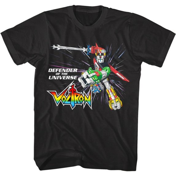 VOLTRON T-Shirt Golion Speed of Light Robot Graphic Tees