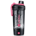 thumbnail image 1 of VOLTRX Gallium Electric Protein Blender Shaker Bottle USB Rechargeable Mixer Cup for Shakes BPA Free Tritan 24oz - Pink, 1 of 9