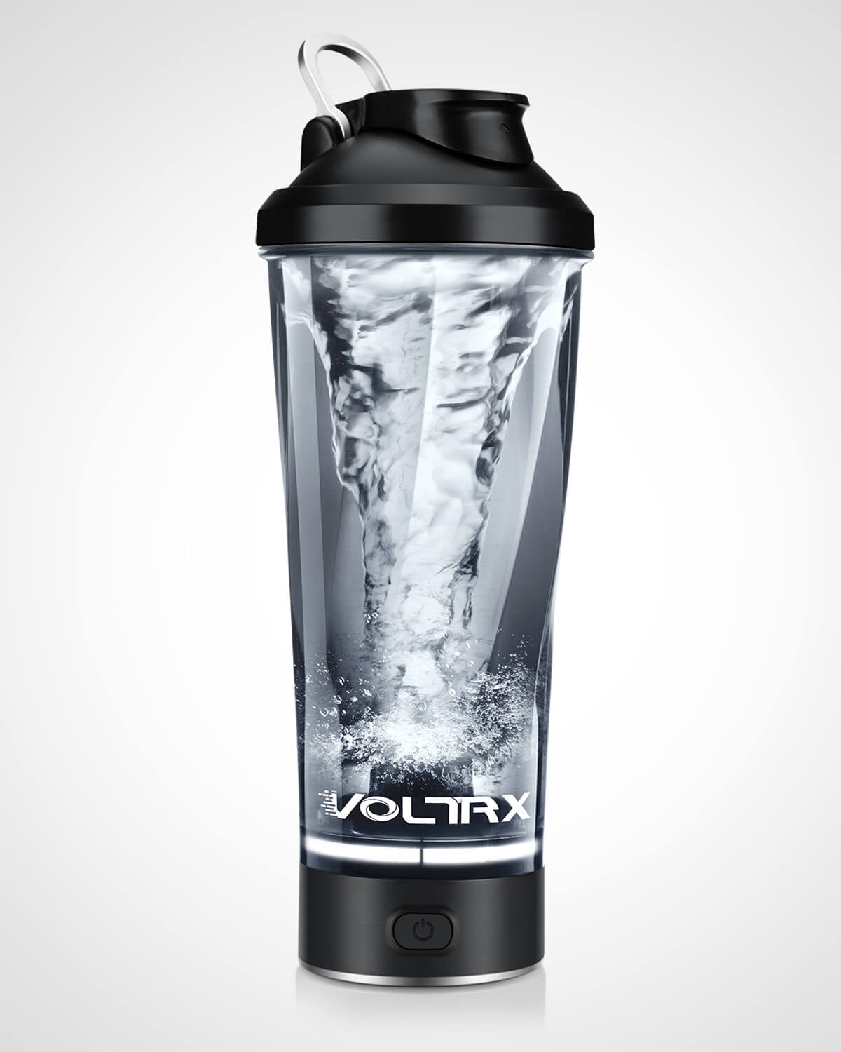 VOLTRX Premium Electric Protein Shaker Bottle, Made with Tritan - BPA Free  - 24 oz Vortex Portable Mixer Cup/USB C Rechargeable Shaker Cups for