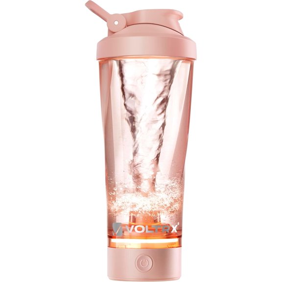 VOLTRX Premium Electric Protein Shaker , Made with Tritan - BPA Free - 24 oz Portable Mixer Cup/USB Rechargeable Shaker Cups for Protein Shakes