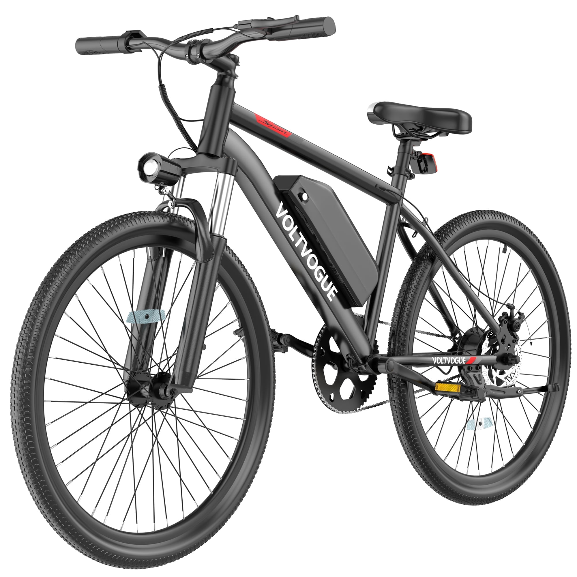 VOLTVOGUE Electric Bike for Adults, 48V 249Wh Removable Battery, 1000W Peak Motor, 22MPH Top Speed, 26 Inch Road Tire Ebike